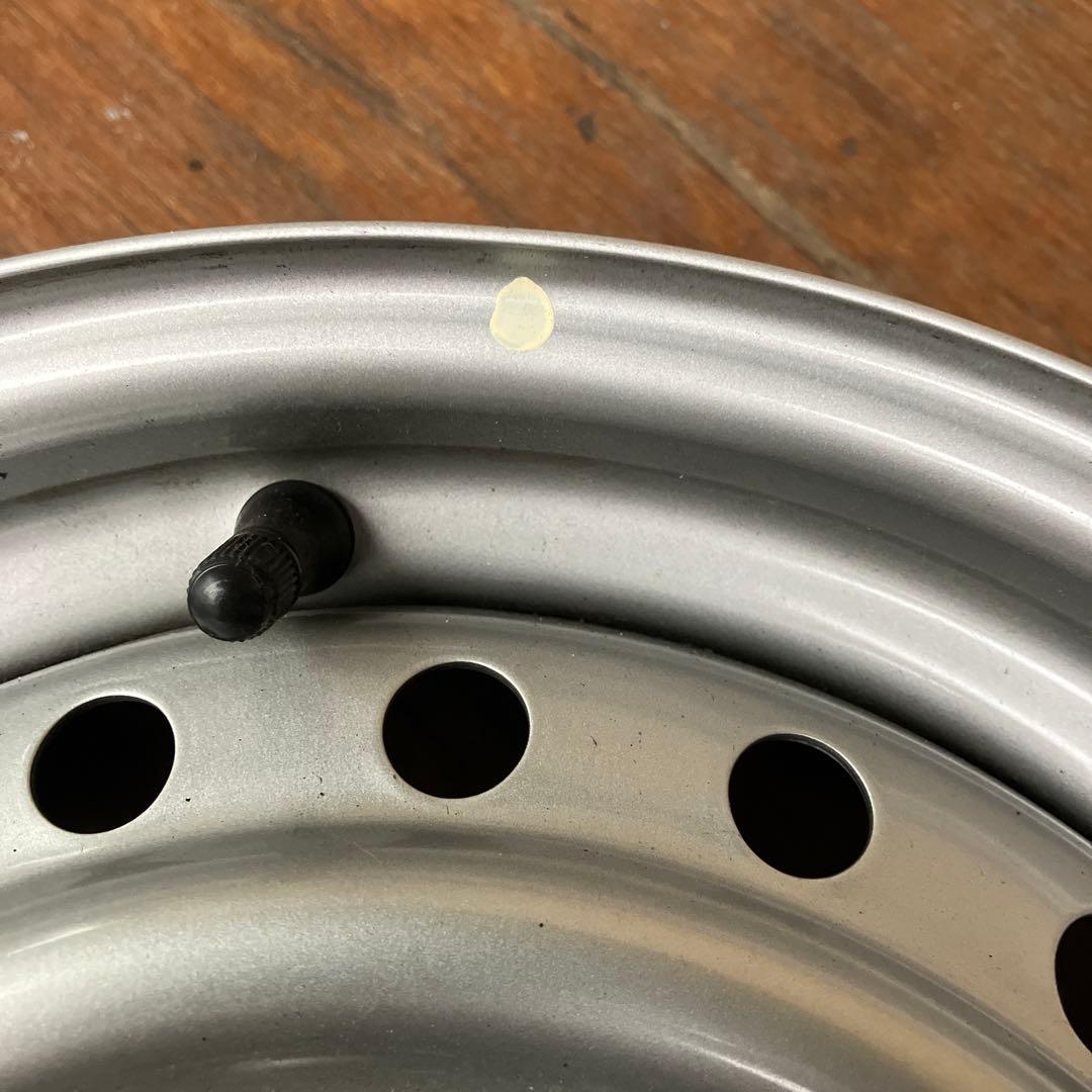 鉄チン４本　13×4.5J ハブ径54 ダイハツ　スズキ軽　ツライチ　希少