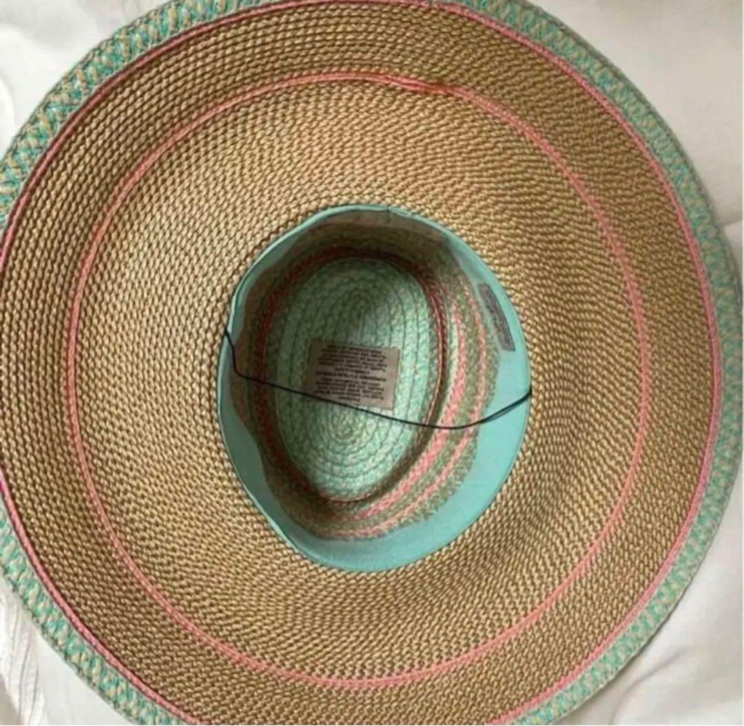 エリックジャビッツ ERIC JAVITS アメリカ製 麦わら帽子 カラフル