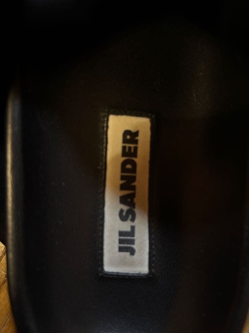 jil sander サンダル　ブラック40 正規品　ソール貼