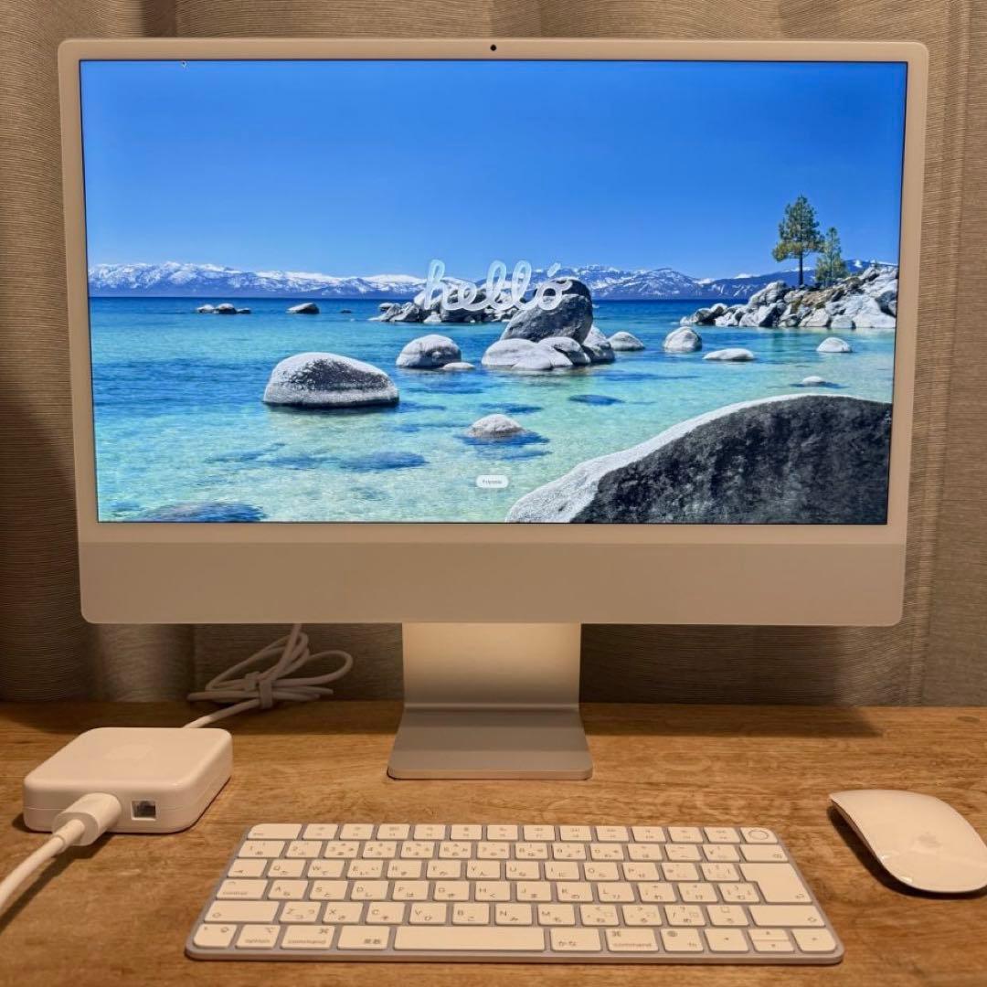 iMac M3 10コアGPU 512GB 8GB 4ポート Touch ID