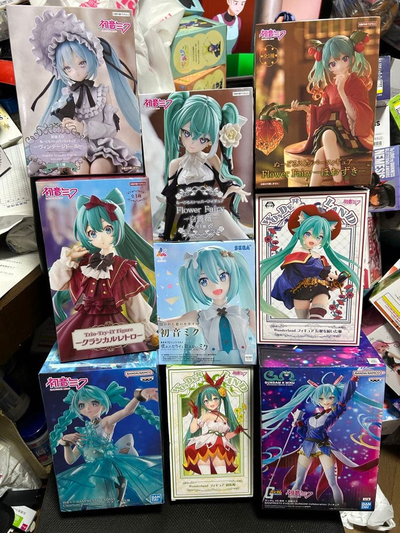 初音ミクフィギュア9点セット　未使用