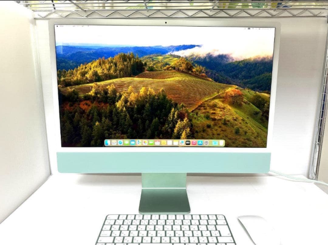 ✨美品✨ iMac 24インチ グリーン 2021 M1 512GB/8GB