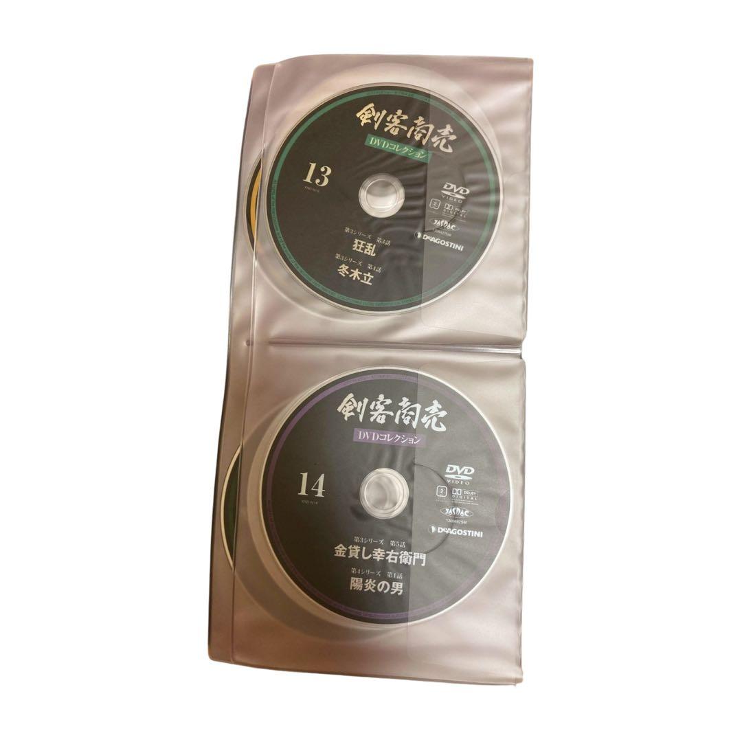 DVDマガジン 「 剣客商売DVDコレクション 」全30枚　ディアゴスティーニ