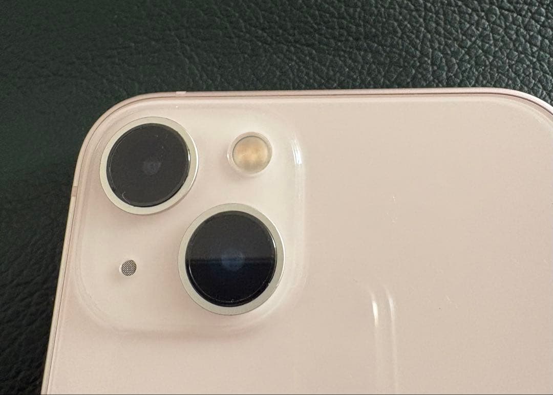 Apple iPhone 13 ホワイト 本体 透明ケース付き