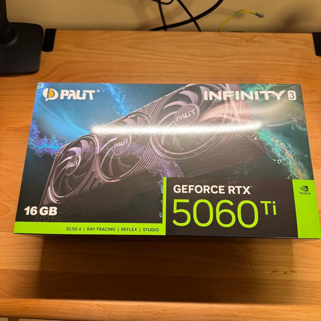 グラフィックボード・グラボ・ビデオカード Palit GeForceRTX 5060Ti Infinity 3 16GB