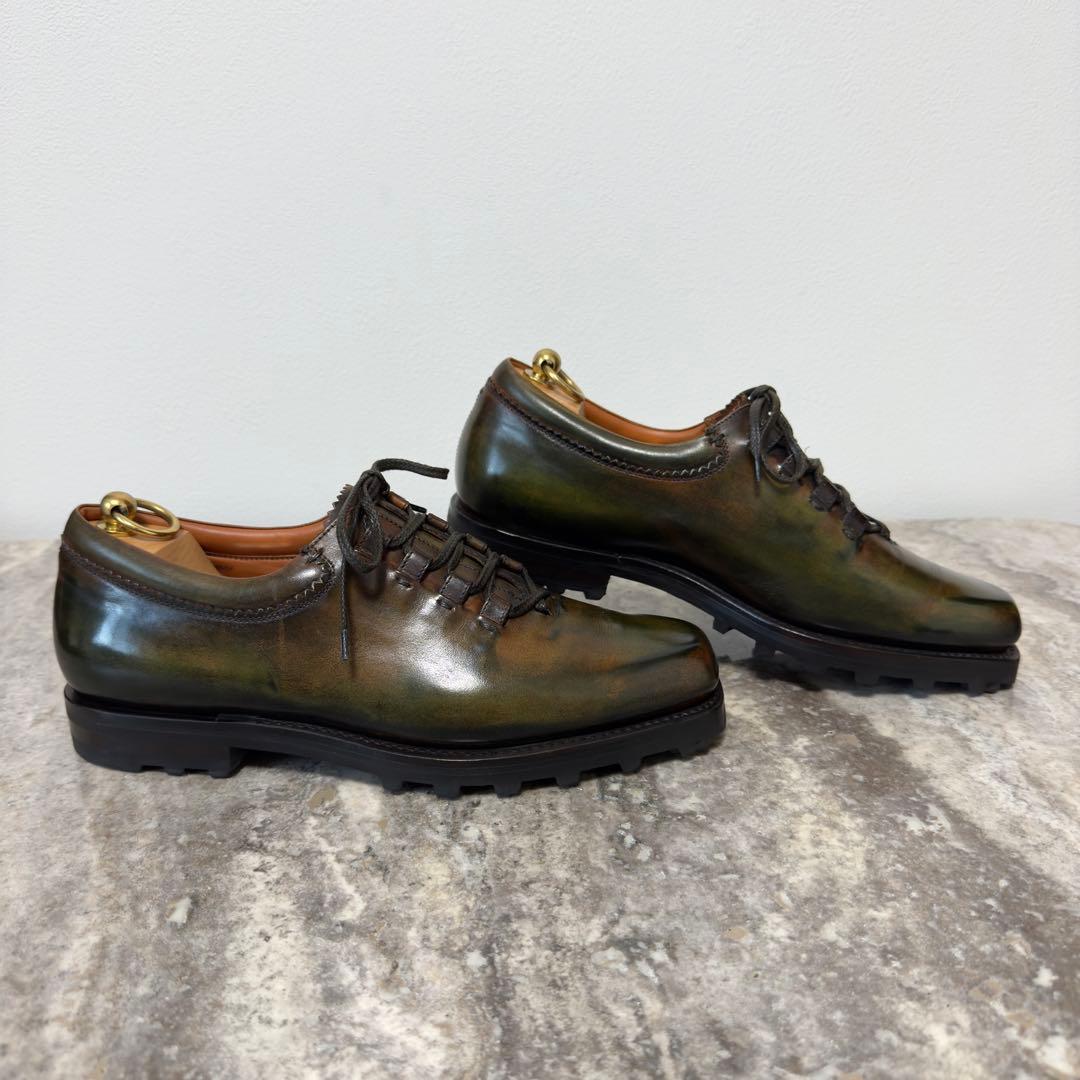 特注 定価36.6万円 ベルルッティ ニューウルティマ パティーヌレザーシューズ