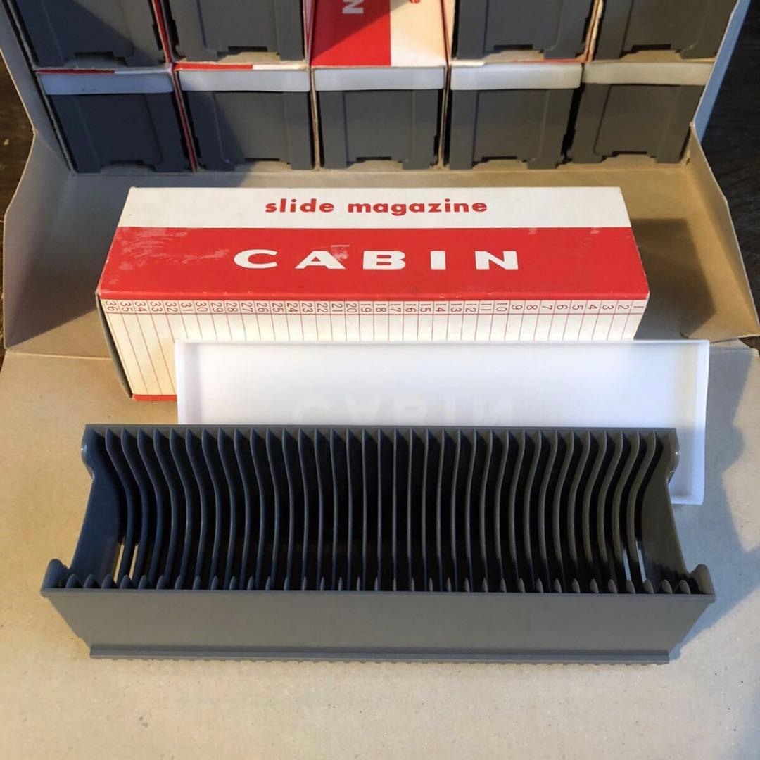 ● ビンテージ 昭和 レトロ キャビン工業 スライド マガジン 10個 セット