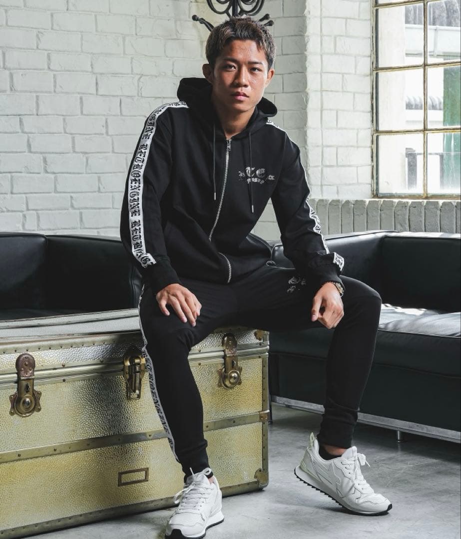 アダムスジャグラー セットアップ ブラック 上下Sサイズ