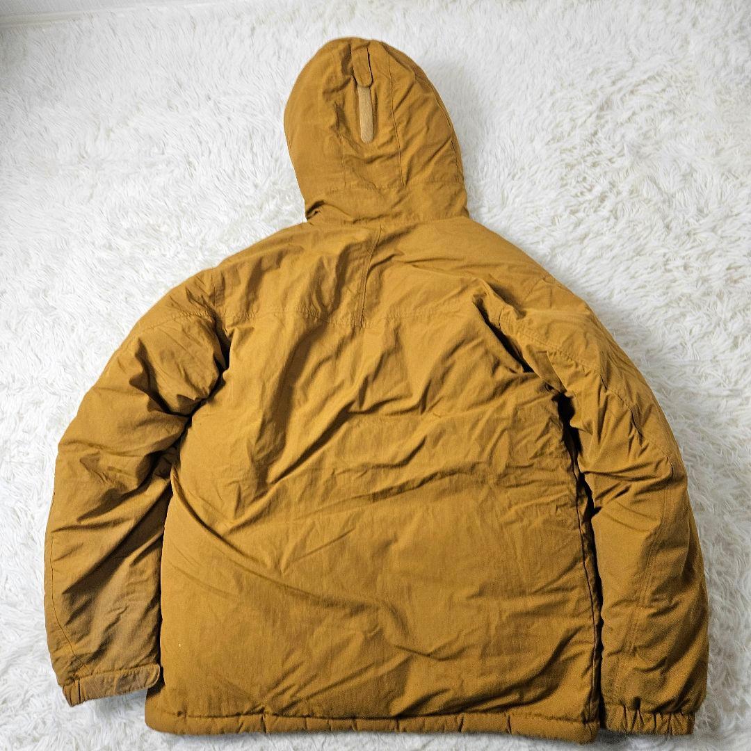 【極暖】モンベル　ローガンダウンパーカ イエロー　ファー欠品　1101446