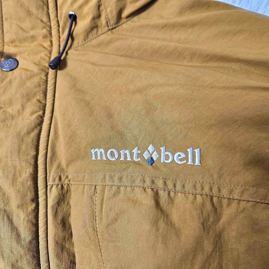 【極暖】モンベル　ローガンダウンパーカ イエロー　ファー欠品　1101446