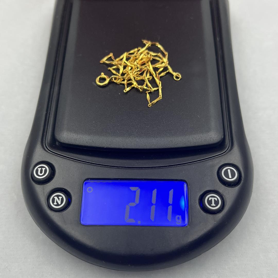 ⭐ 極美品 ✨K18ゴールドツイストチェーンネックレス