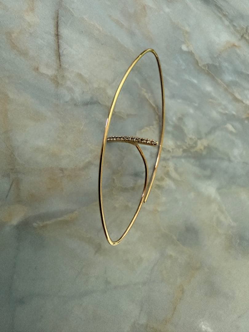 Hirotaka フープピアス 片耳用　Lサイズ