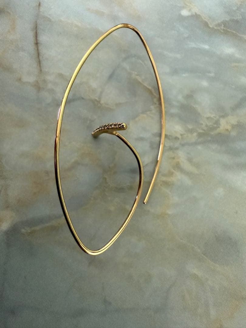 Hirotaka フープピアス 片耳用　Lサイズ