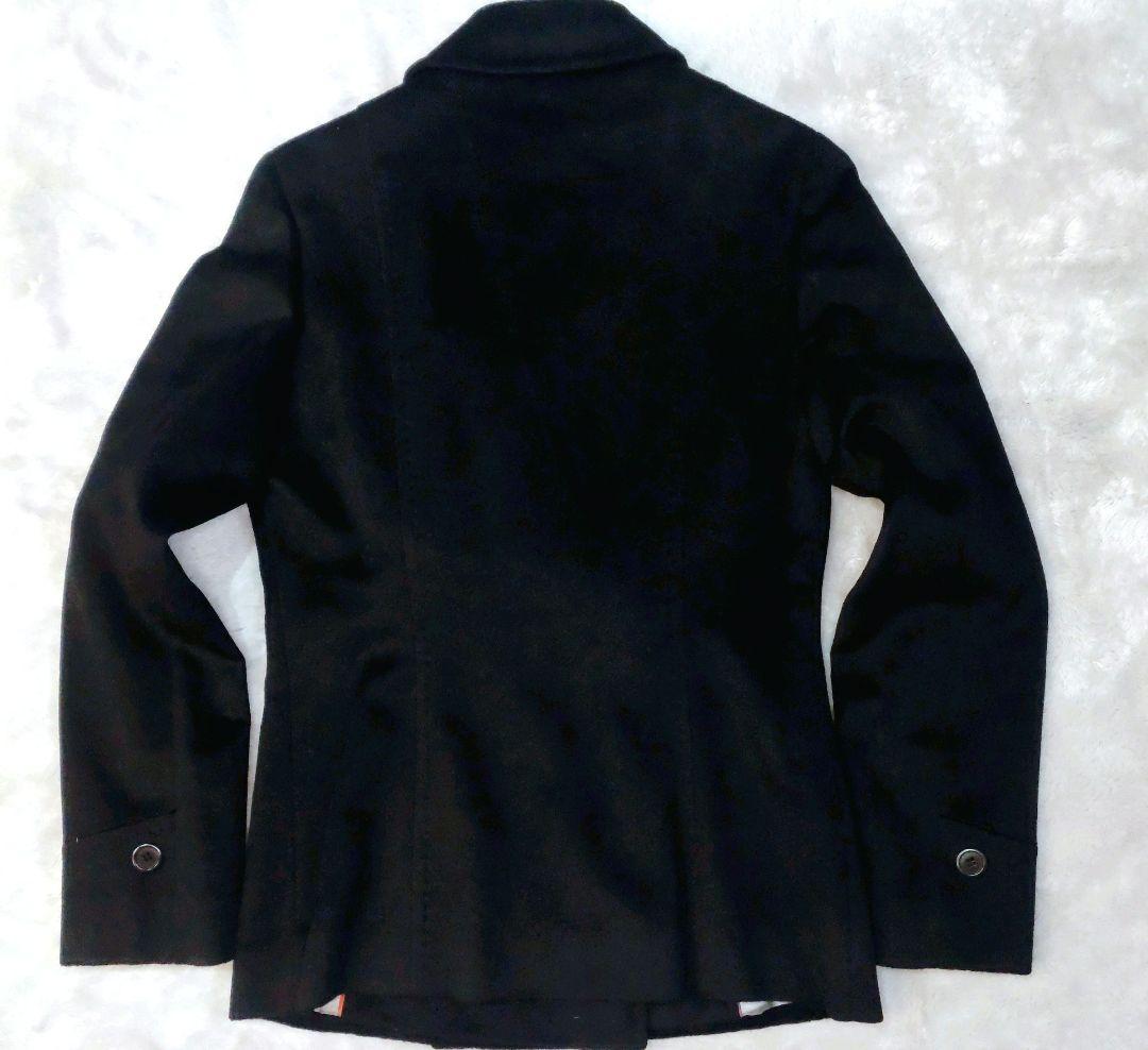 23区 ウールカシミヤ Pコート 38 COLOMBO生地 新品タグ付