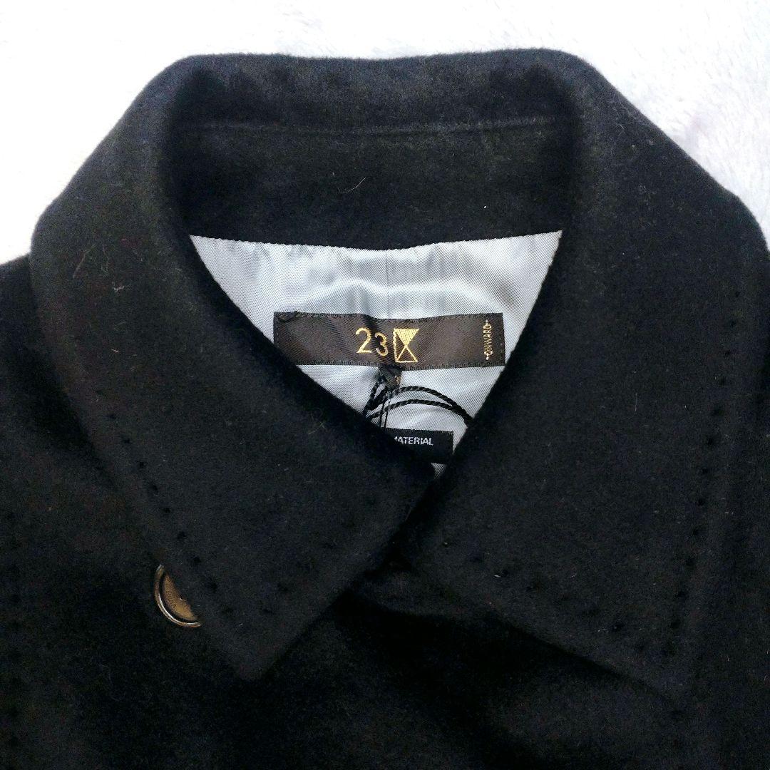 23区 ウールカシミヤ Pコート 38 COLOMBO生地 新品タグ付