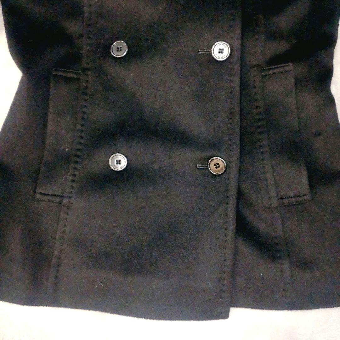 23区 ウールカシミヤ Pコート 38 COLOMBO生地 新品タグ付