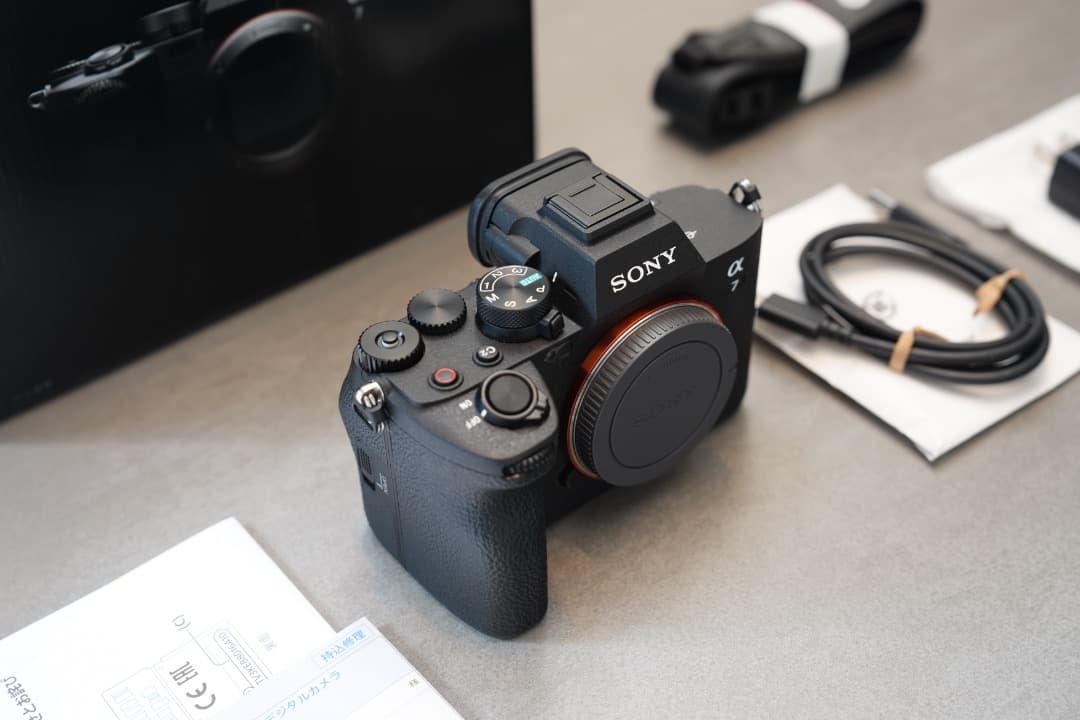 SONY α7 Ⅳ ILCE -7M4　ソニー　本体　ショット回数 極小