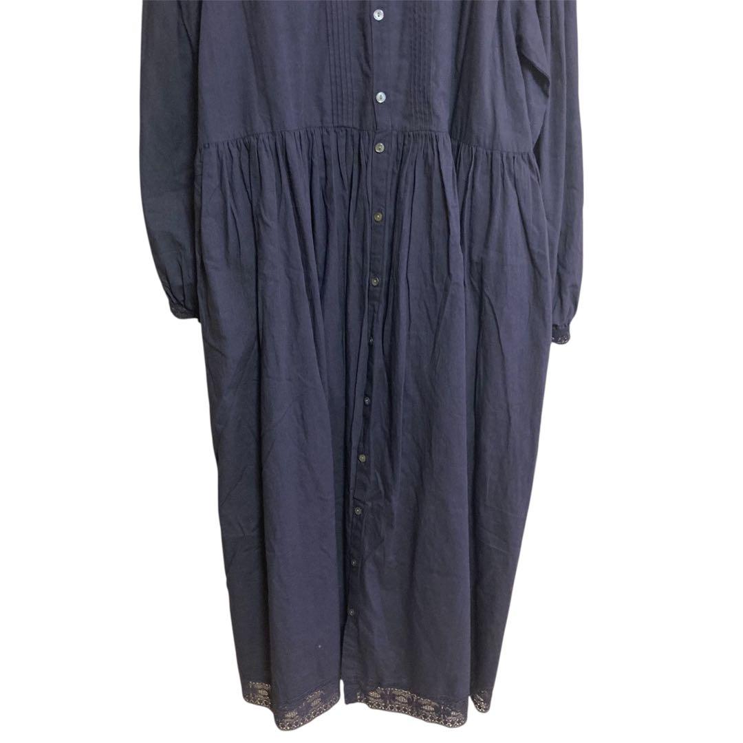 新品タグ付き✨ツハルバイサマンサモスモス リバーレース切替ワンピース 長袖ロング