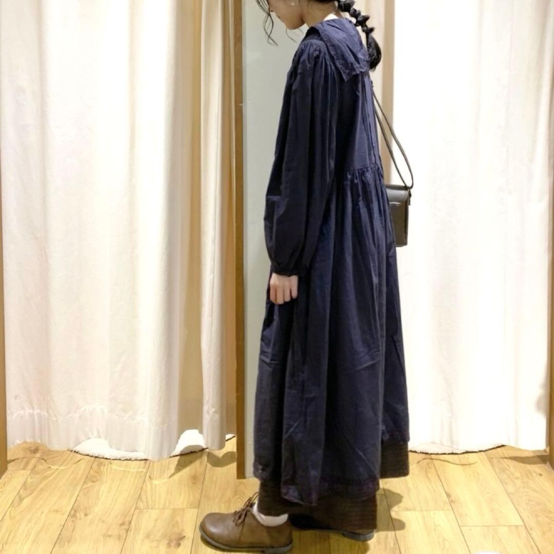 新品タグ付き✨ツハルバイサマンサモスモス リバーレース切替ワンピース 長袖ロング