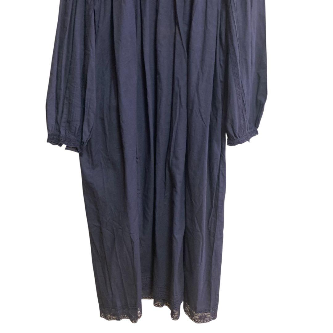 新品タグ付き✨ツハルバイサマンサモスモス リバーレース切替ワンピース 長袖ロング