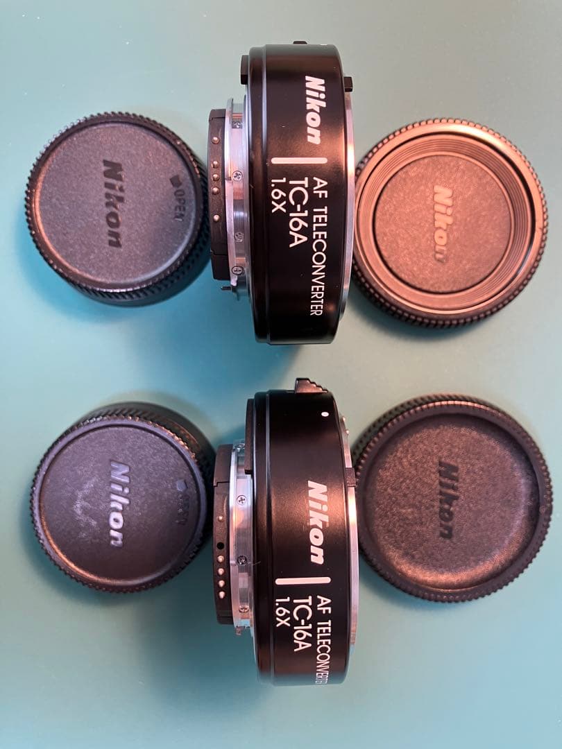 ニコン TC-16A: 改造1個、未改造1個