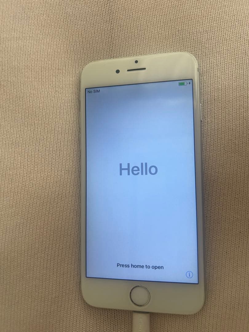 iPhone6 128GB バッテリー100%動作確認済み SIMなし
