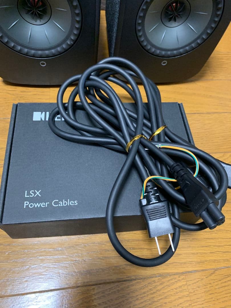 KEF LSX ワイヤレスHiFiスピーカー かなりの美品 元箱付