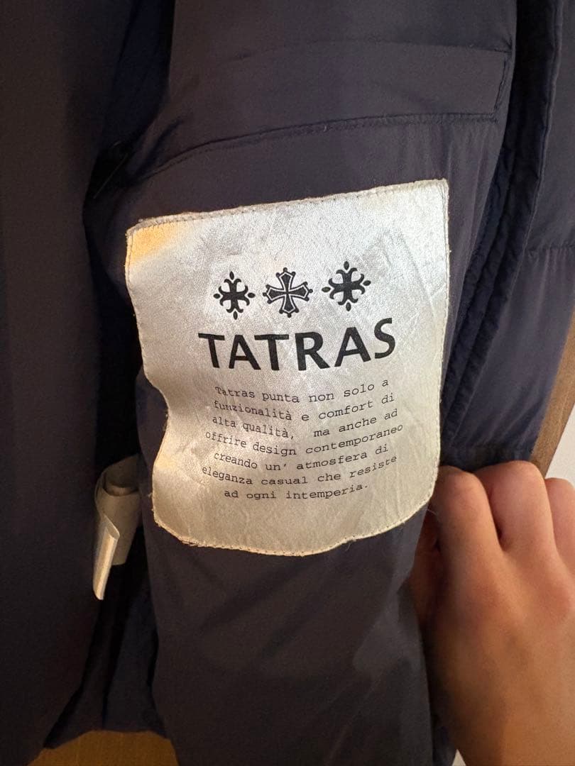 タトラス　ダウンジャケット　ネイビー　サイズ1