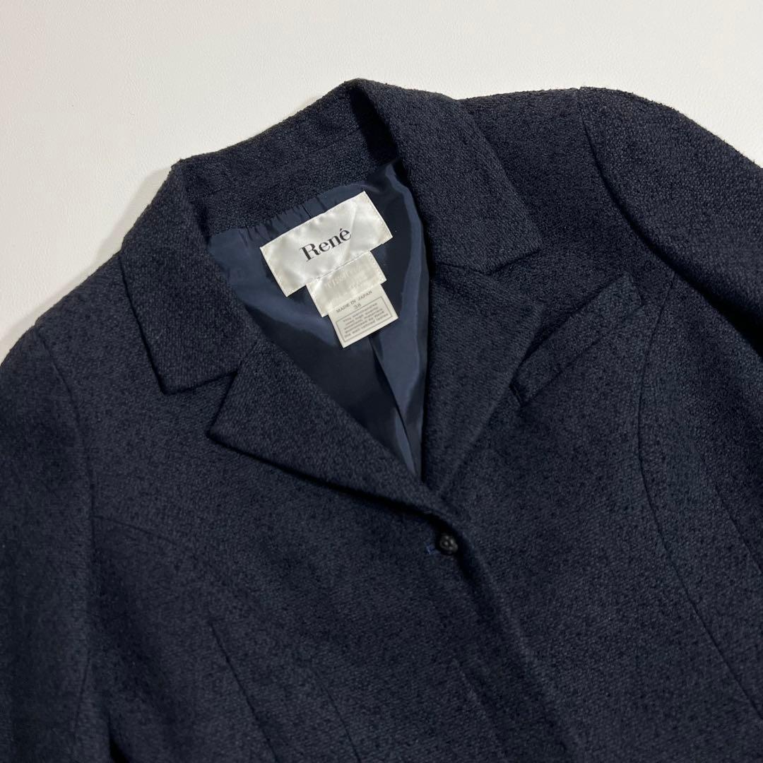 良品　Rene ルネ　テーラードジャケット　フォーマル　TISSUE社製　38