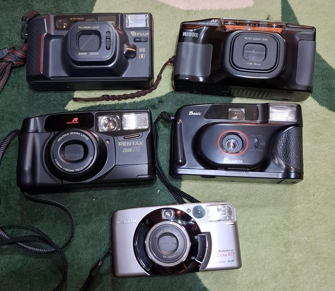 気まぐれ価格！フィルムカメラ　5台セット