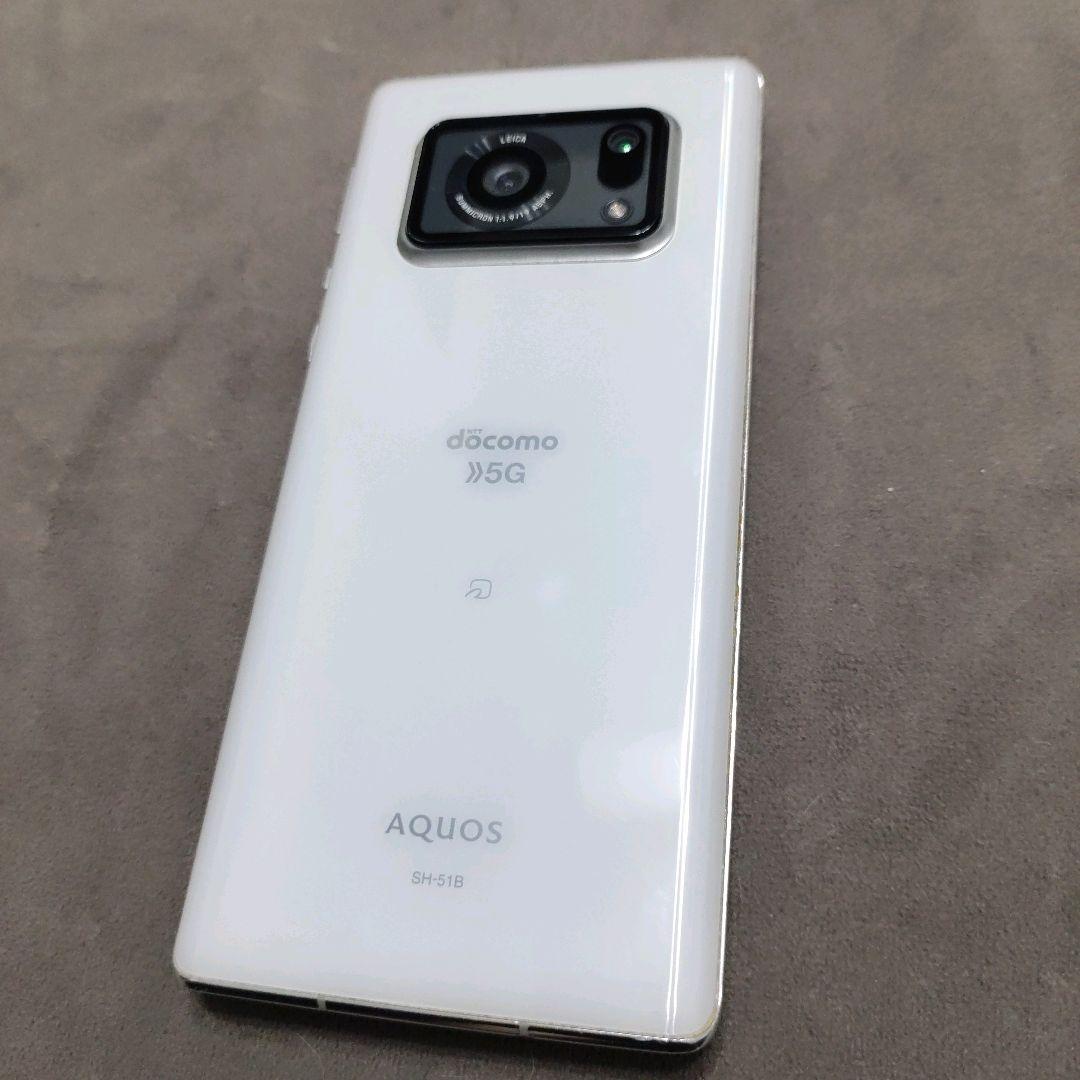 SHARP AQUOS R6 ホワイト SH-51B 128GB 中古スマホ