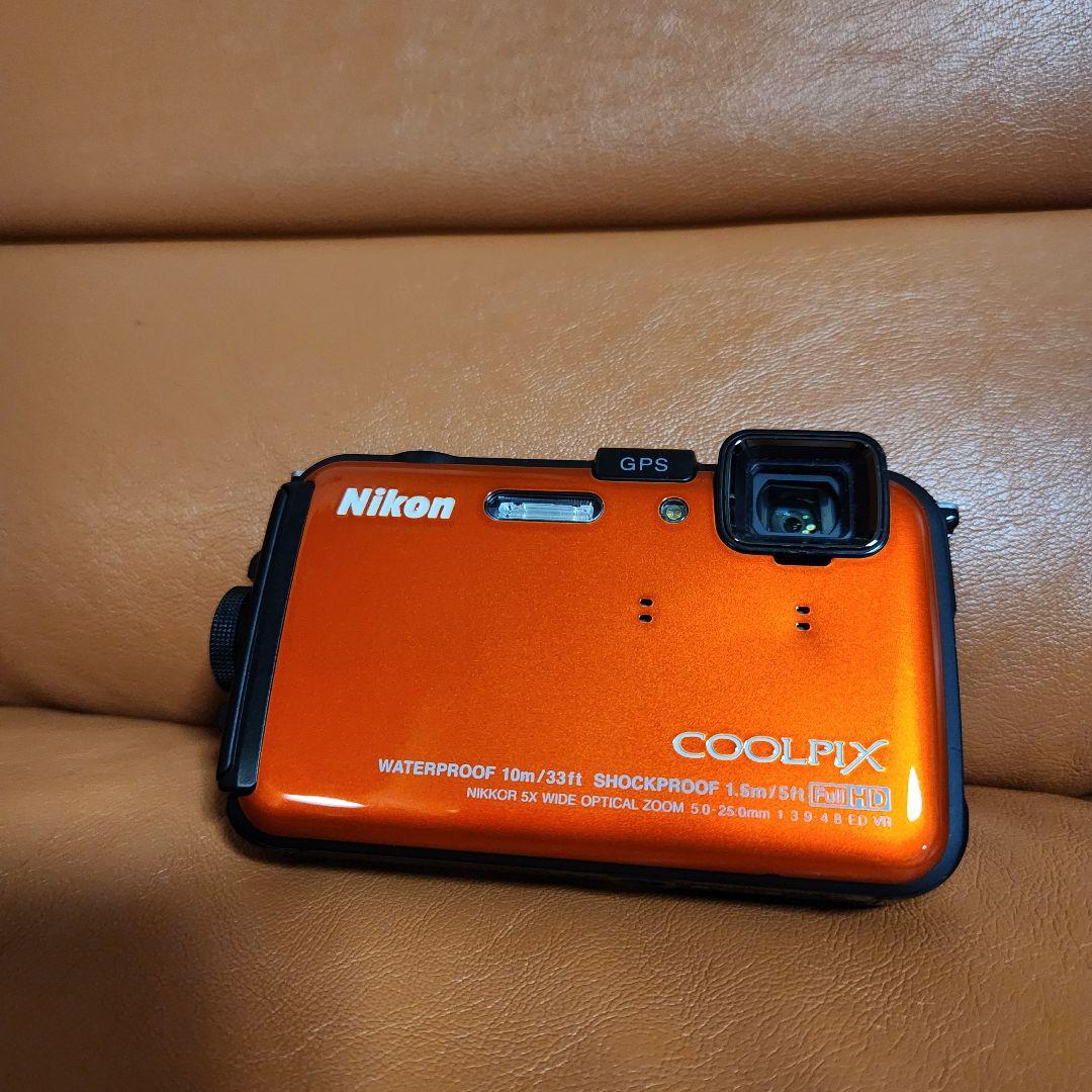 【廃盤希少！美品】Nikon COOLPIX AW100 オレンジ