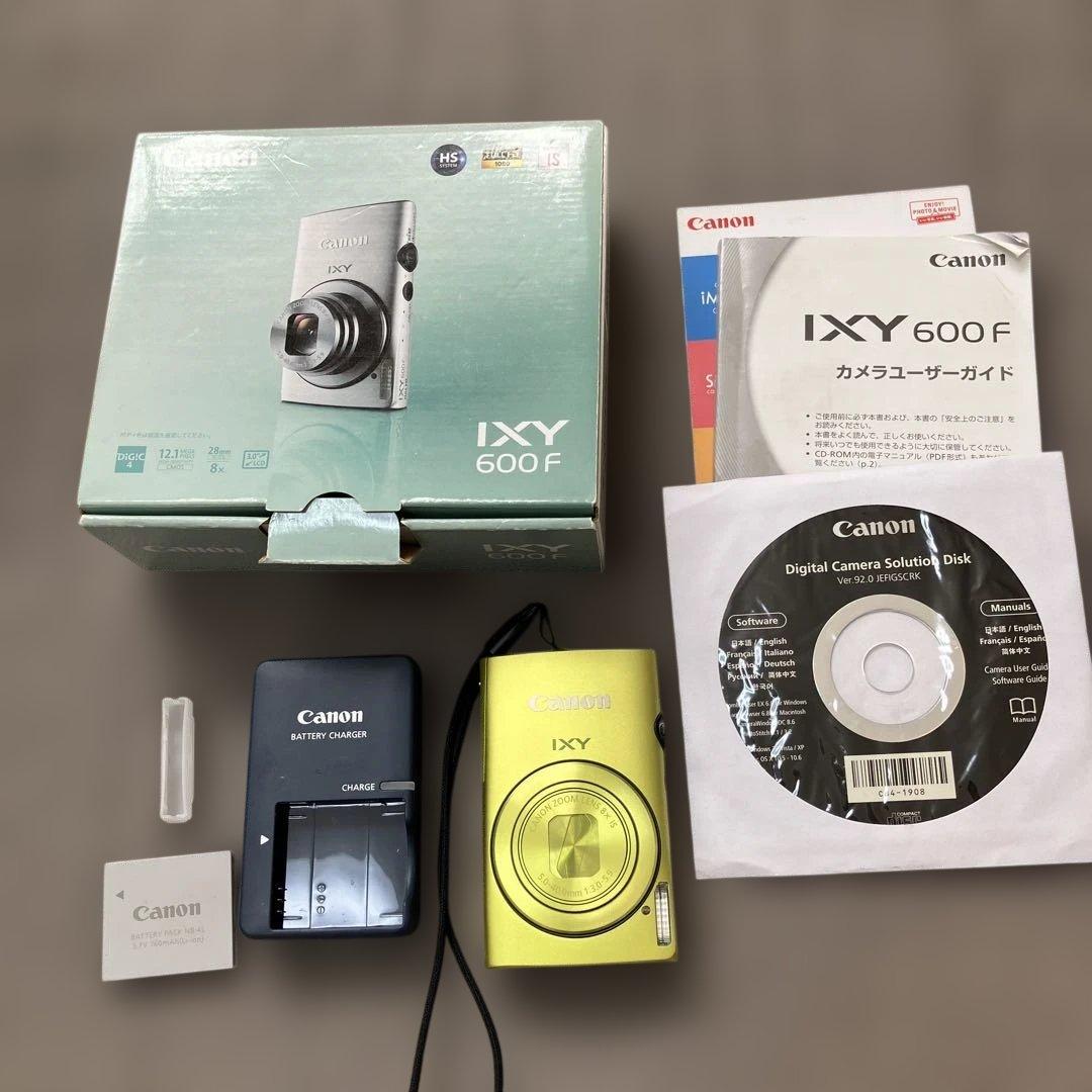 Canon lXY 600F コンパクトデジタルカメラ