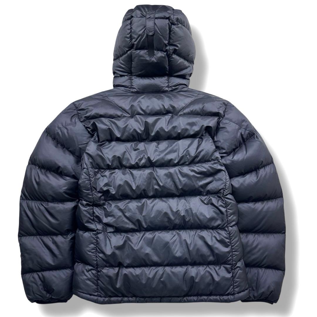 定番カラー モンベル アルパインダウン ジャケット フード 軽量 S アウトドア