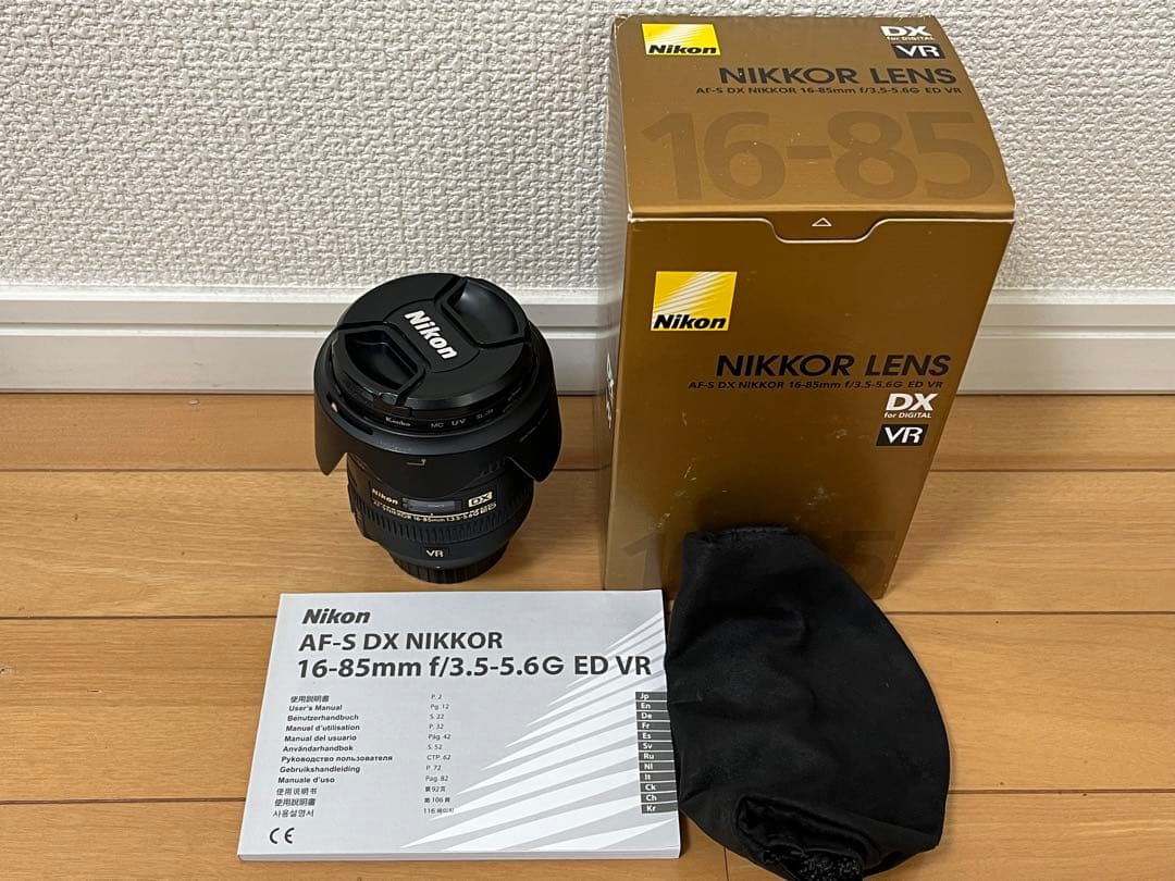 Nikon AF‐S DX NIKKOR 16-85mmF3.5-5.6G VR