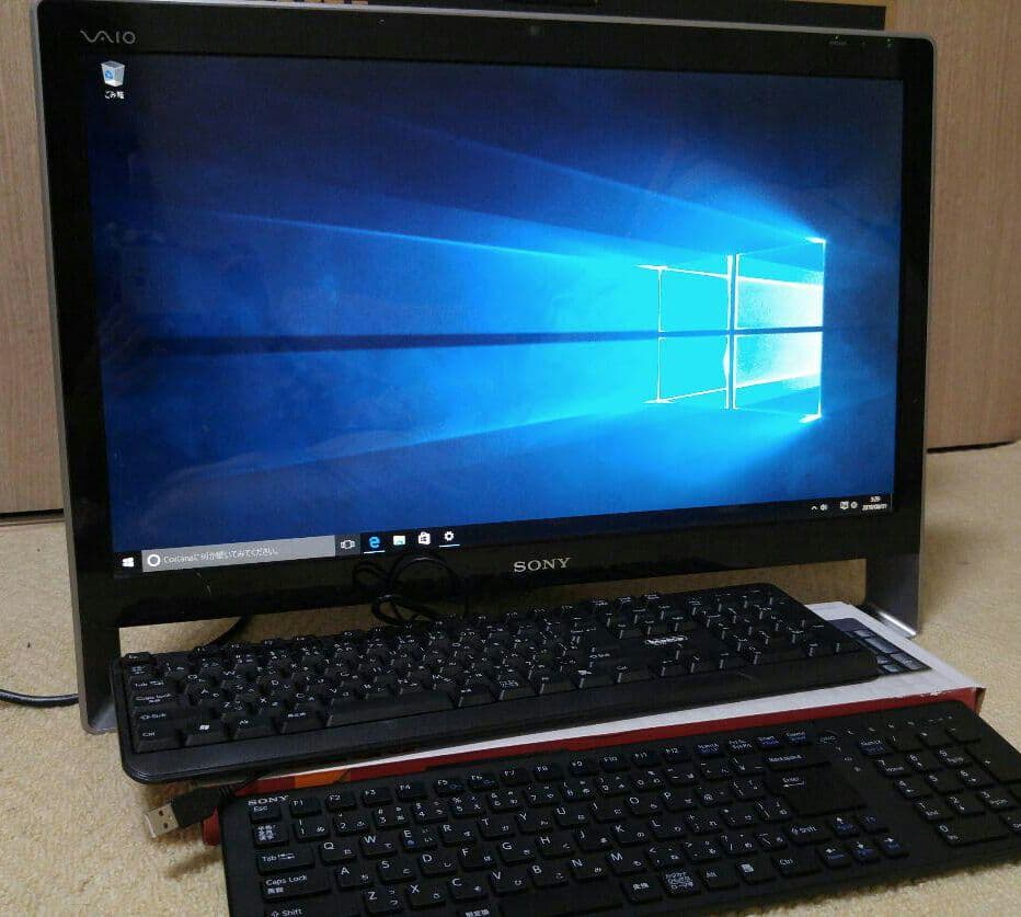 SONY VAIO ソニーバイオ 一体型デスクトップ24型 PCV-A1112N