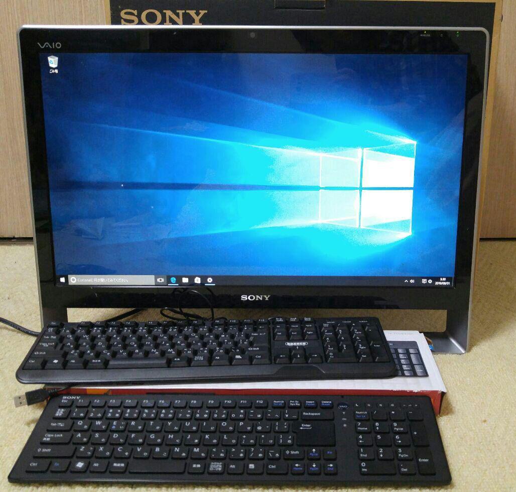 SONY VAIO ソニーバイオ 一体型デスクトップ24型 PCV-A1112N