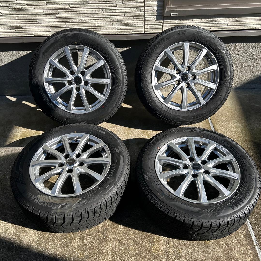 売り切りヨコハマ　スタッドレスタイヤ4本セット　16インチ205/60R16