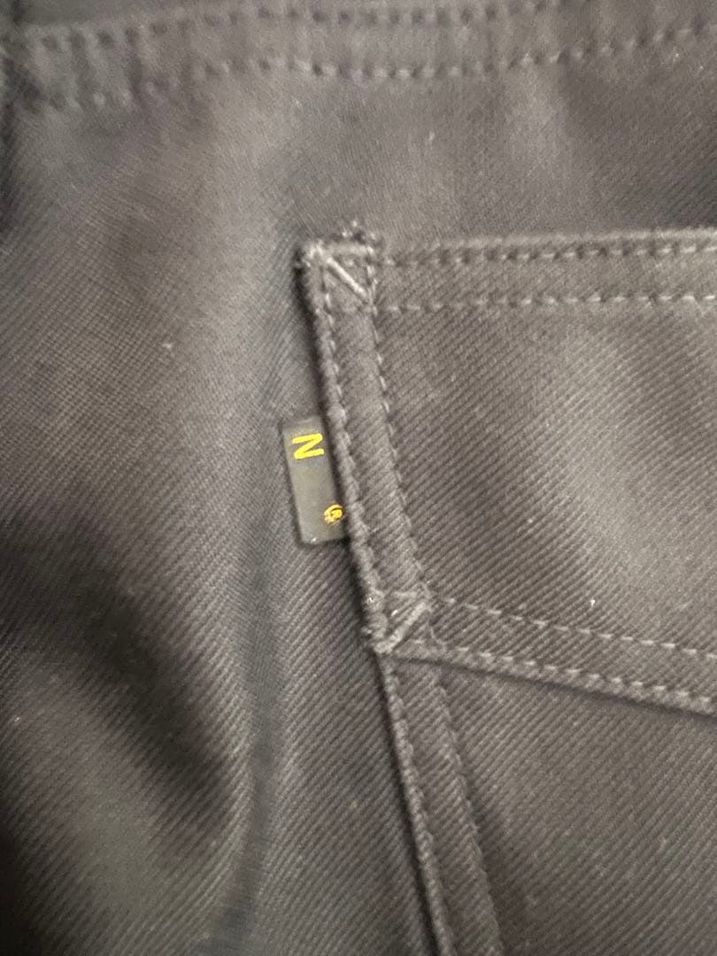 【Iライン】Needles フレア スラックス ブーツカット ブラック