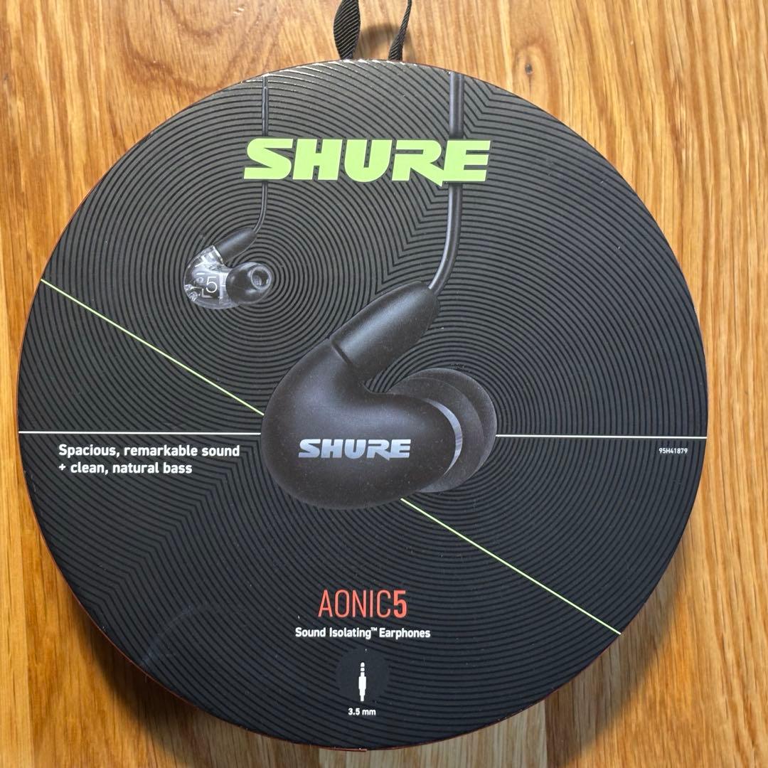 ばっさー）SHURE AONIC5 4.4mm新品リケーブルおまけ付き