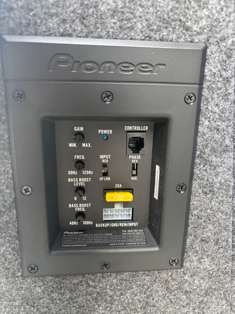 Pioneer TS-WX1010A ALPINE KTP-445UJ その他有