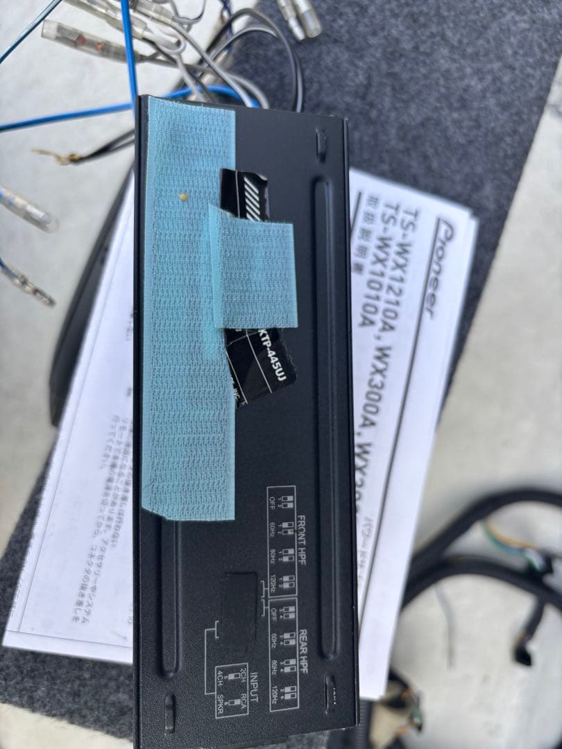 Pioneer TS-WX1010A ALPINE KTP-445UJ その他有