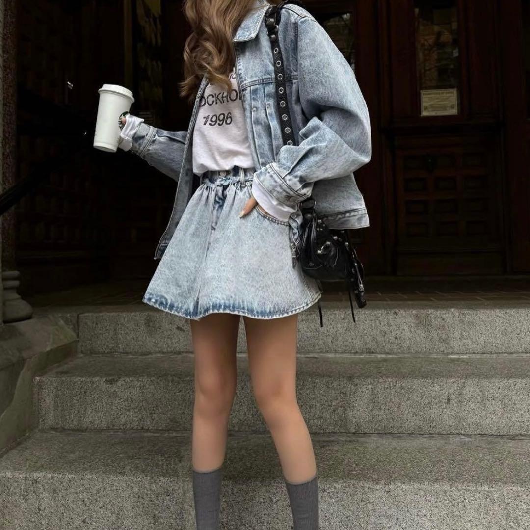 THE TOE ザ・トゥー　デニムミニスカート　新品未使用　タグ付き