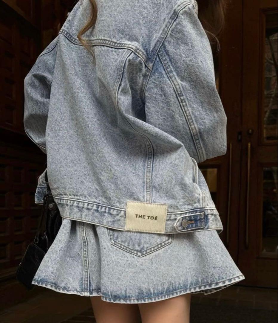 THE TOE ザ・トゥー　デニムミニスカート　新品未使用　タグ付き