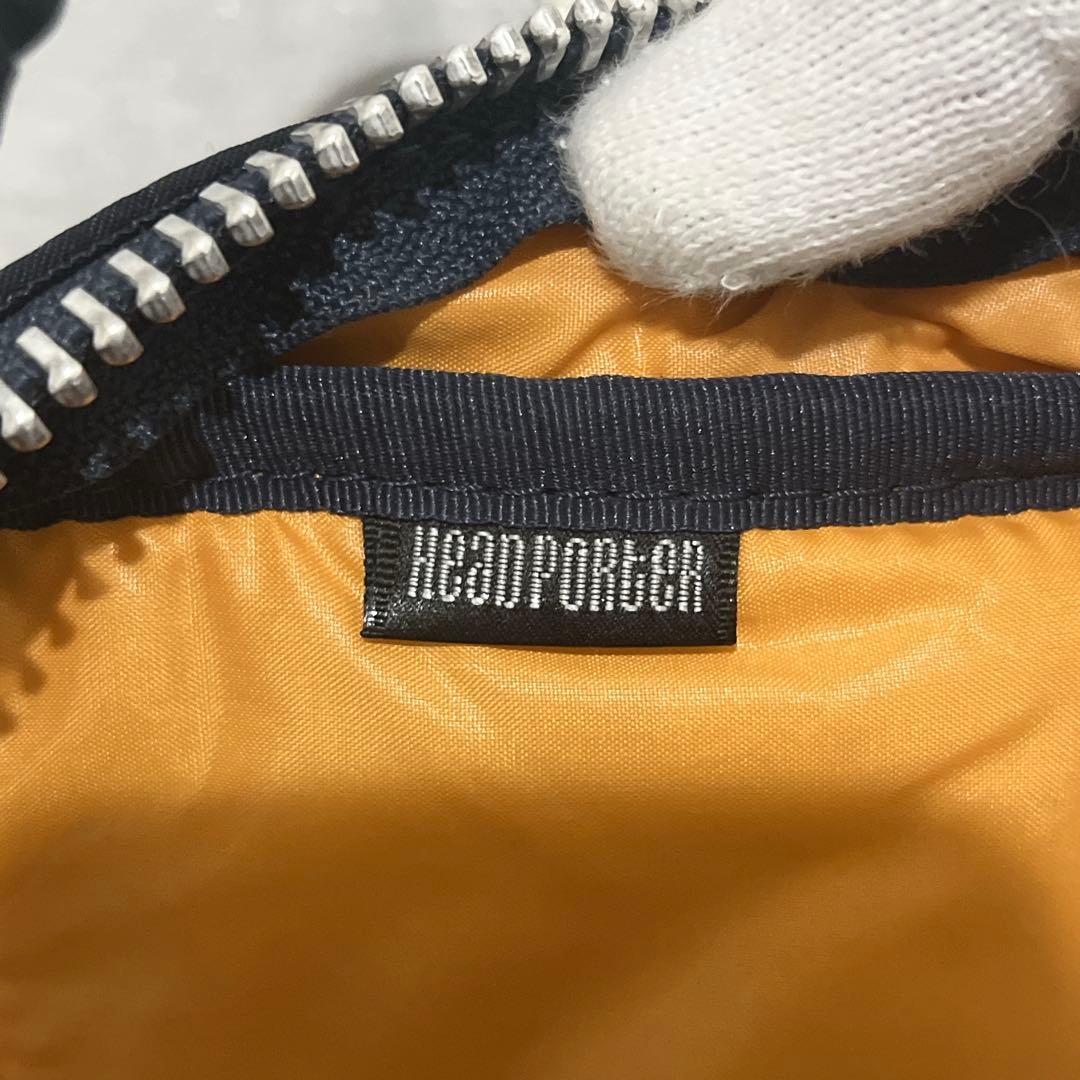 【美品✨】ヘッドポーター　ボストンバッグ　タンカー　ハンドバッグ　ネイビー