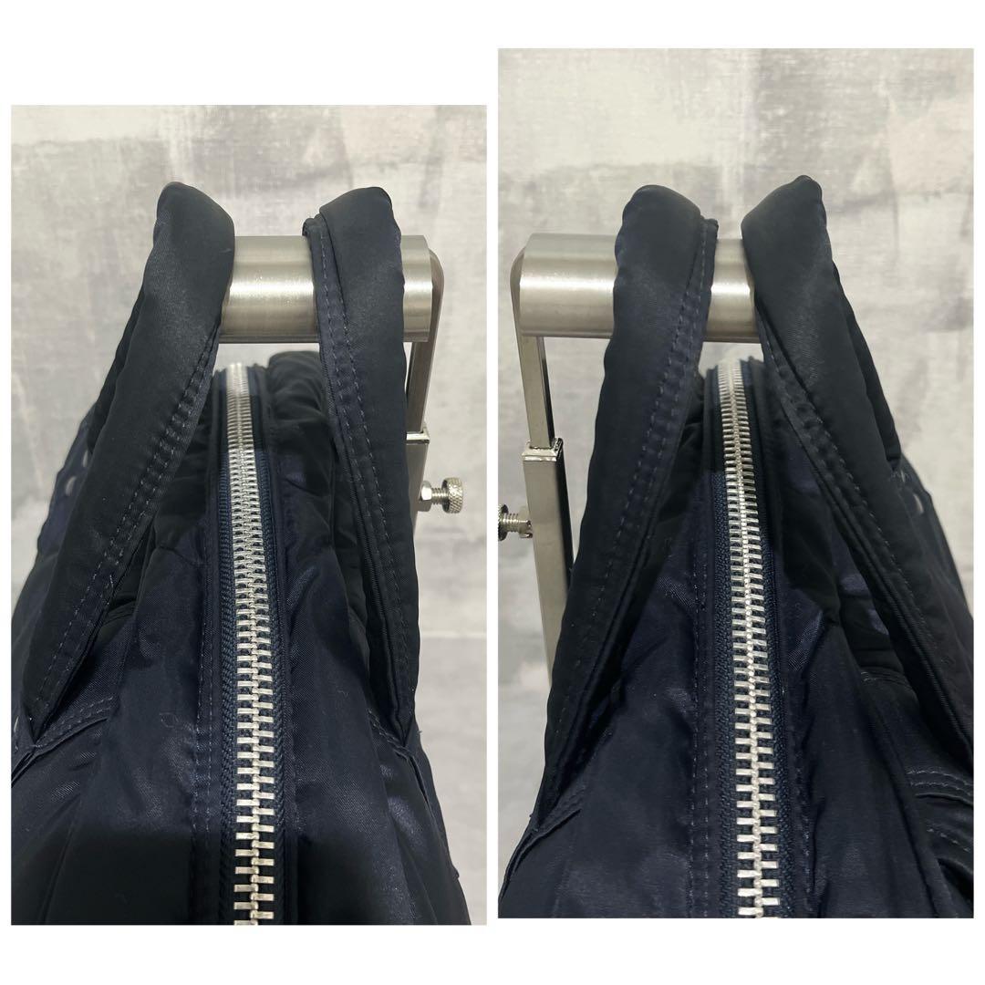 【美品✨】ヘッドポーター　ボストンバッグ　タンカー　ハンドバッグ　ネイビー