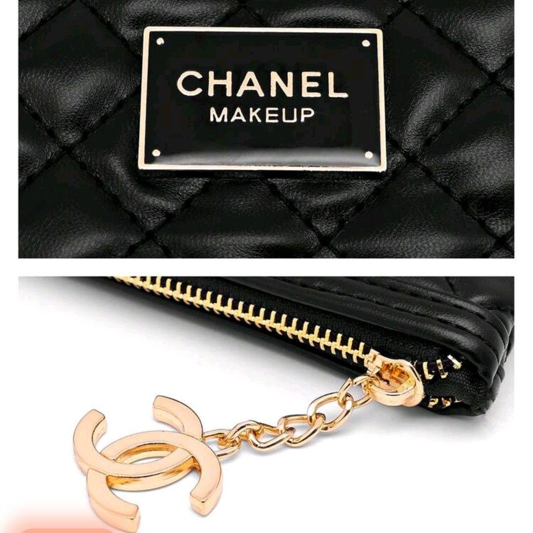 CHANEL メイクアップポーチ ブラック