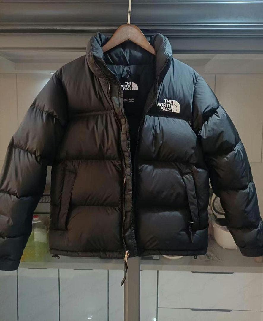 【XL】極美品 ノースフェイス ヌプシ ブラック ダウンジャケット