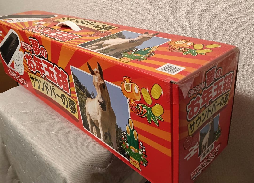 未使用未開封　ヨドバシカメラ夢のお年玉箱2026　サウンドバーの夢