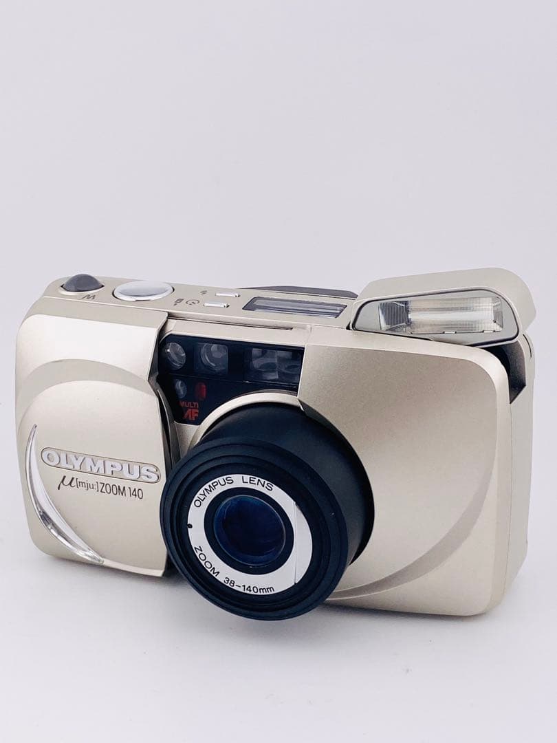 完動品 オリンパス μ(ミュー)ZOOM 140 フィルムカメラ